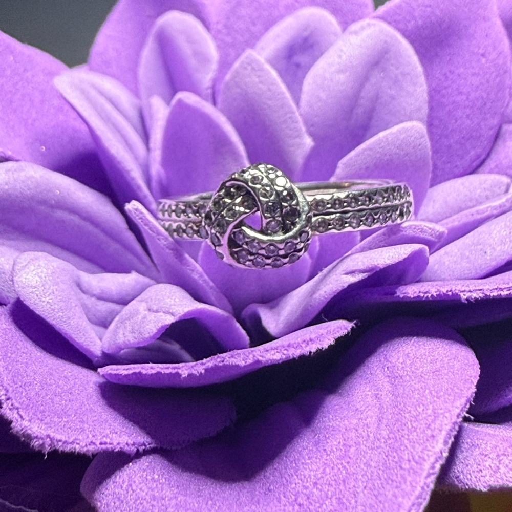 Pandora 925 Infinity Knot Ring